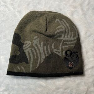Y2K Vintage Quicksilver Reversible Beanie